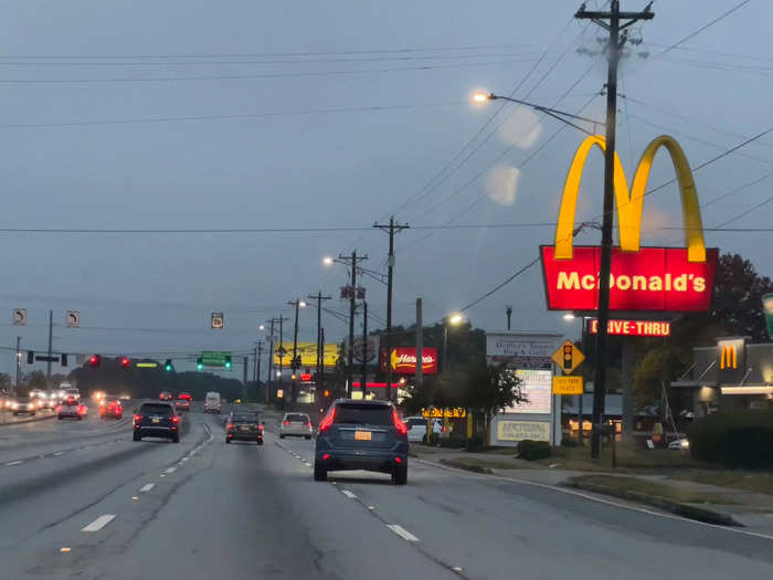 Still, food options are largely chain restaurants.