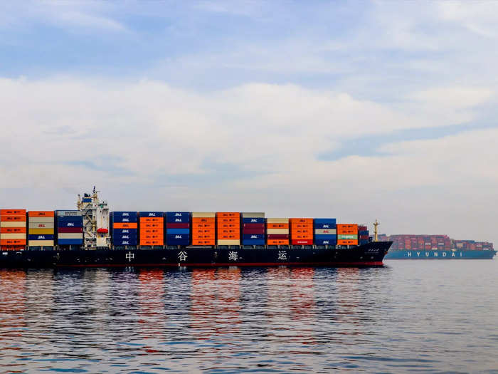 And although they seem randomly parked in the harbor, the Marine Exchange outlines "standards of care" to which all ships must adhere while at anchor or while loitering.