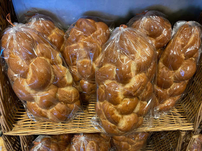 Wegmans featured a few small kosher sections, but a personal pet peeve of mine is when a store sells challah, a traditional Jewish bread, that is not certified kosher.