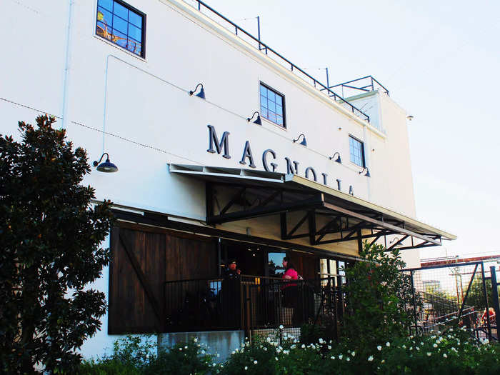 One of the main attractions at the Silos is Magnolia Market, a home and apparel store.