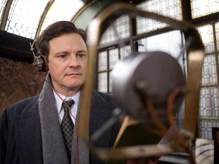 6. Colin Firth as King George VI.