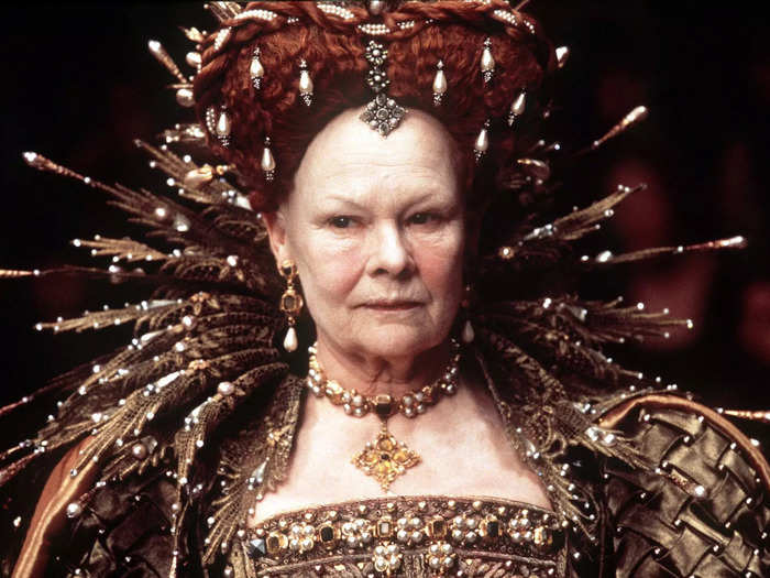 9. Judi Dench as Queen Elizabeth I.