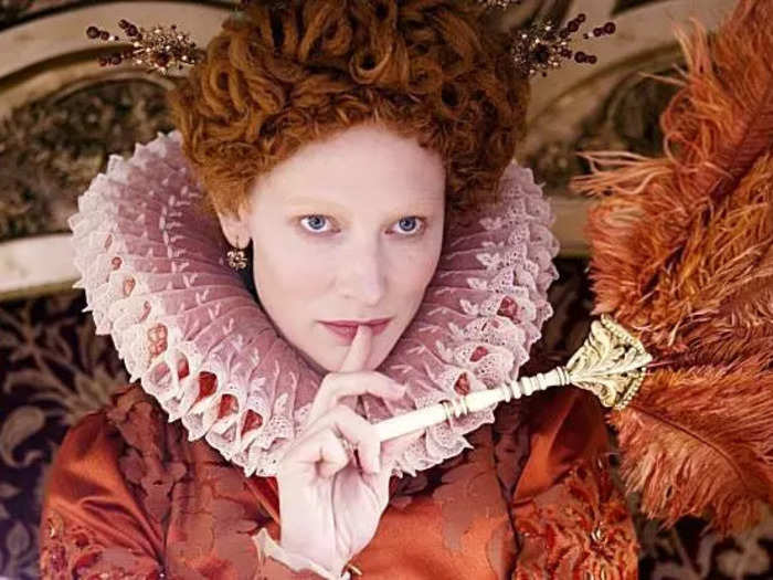 12. Cate Blanchett as Elizabeth I.