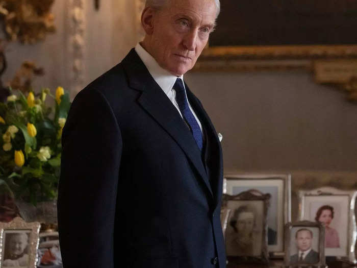 13. Charles Dance as Lord Mountbatten.