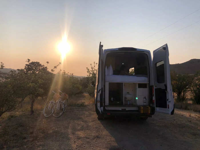 Our Camp Hox trip was coming to an end, and I was surprised to find that I actually loved the camper van more than the hotel.