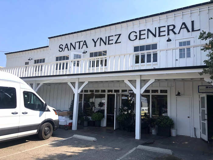 Then we headed inland for our next stop in Santa Ynez.