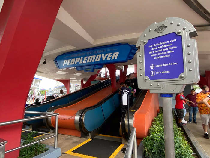 9. Tomorrowland Transit Authority PeopleMover