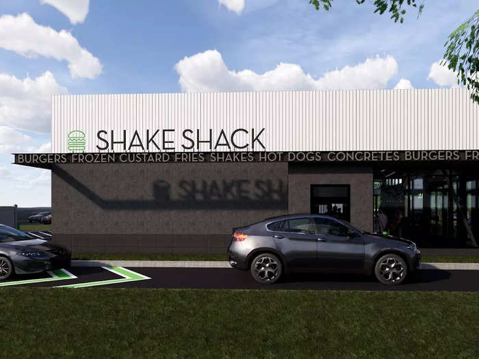 Shake Shack plans to roll out up to eight drive-thru sites across the US by mid-2022. Restaurants will have digital menu boards, a two-lane ordering system, and a separate pick-up window for ease of convenience.