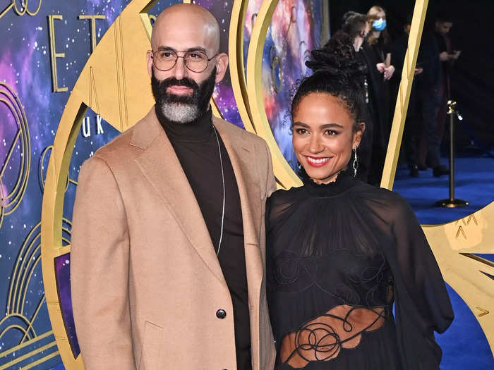 Special name signs were created for the Eternals by one of the stars, Lauren Ridloff, and her husband, Douglas.