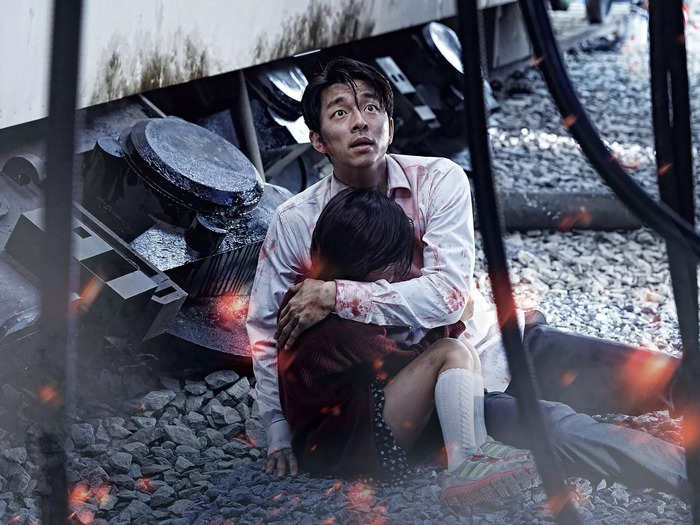 "Train to Busan" is a Korean zombie thriller set on a train.