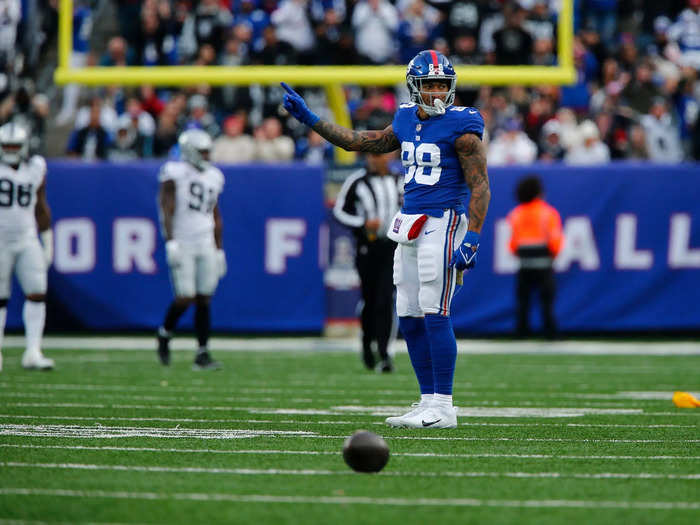 Evan Engram, TE, New York Giants