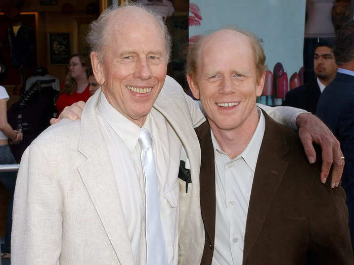 Ron Howard started his career in Hollywood as a child star, and his father was an actor too.