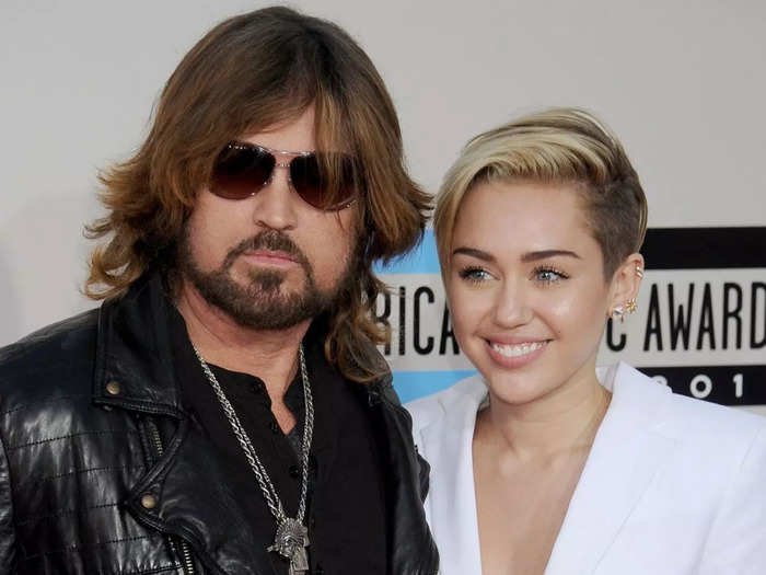 Miley Cyrus became known for her role in "Hannah Montana" and for being Billy Ray Cyrus