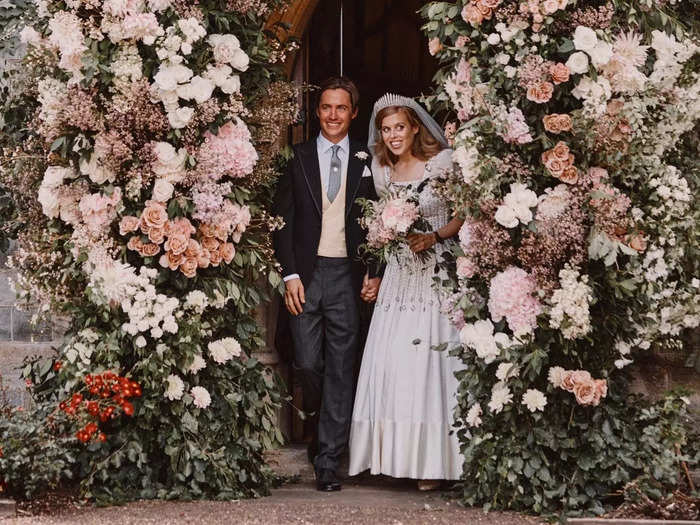 Princess Beatrice and Edoardo Mapelli Mozzi held a small private wedding due to the COVID-19 pandemic.