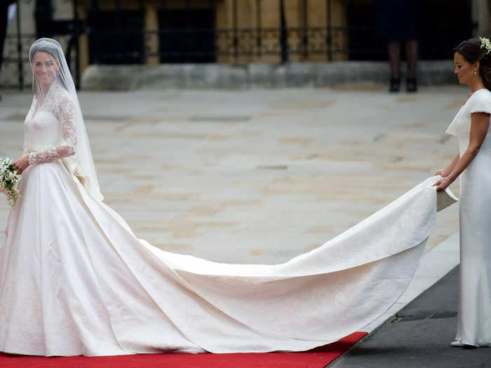 Middleton also veered from this tradition, choosing her sister Pippa Middleton as her maid of honor.