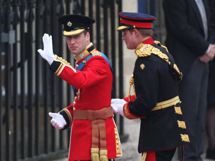 Prince William broke with royal tradition by choosing Prince Harry to be his best man for his 2011 wedding to Kate Middleton.