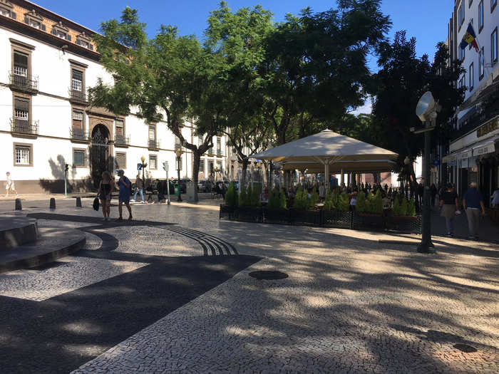 The hotel is situated in Funchal, the beautiful town in which Ronaldo was born and raised.