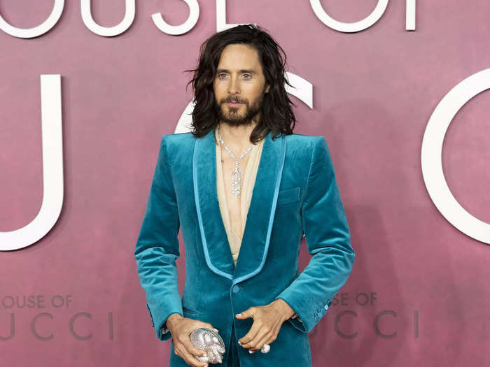 Jared Leto plays another member of the Gucci empire, Paolo Gucci.