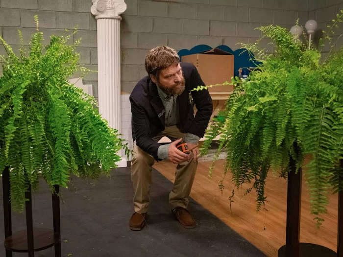 "Between Two Ferns: The Movie" (2019) features a slew of famous actors.