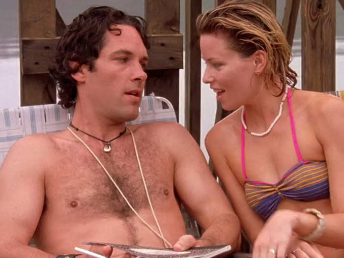 In "Wet Hot American Summer" (2001), Rudd played a camp counselor.