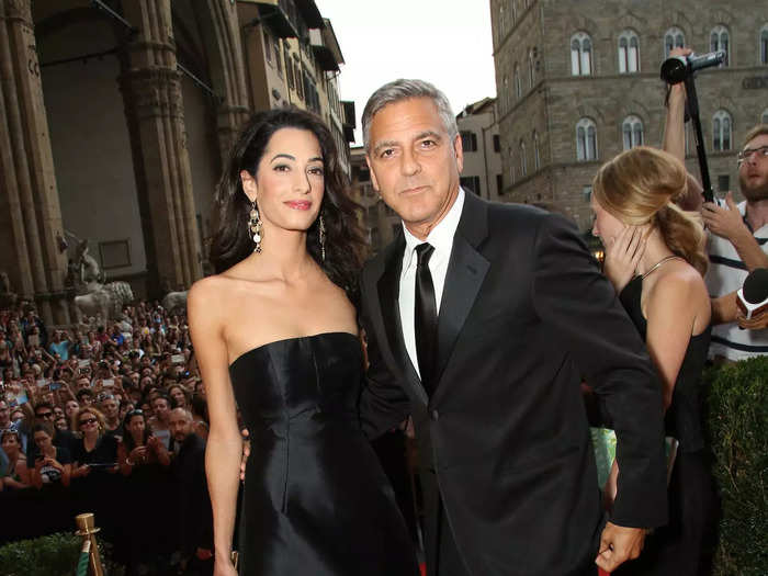 George Clooney and Amal Clooney made their red-carpet debut in September 2014.