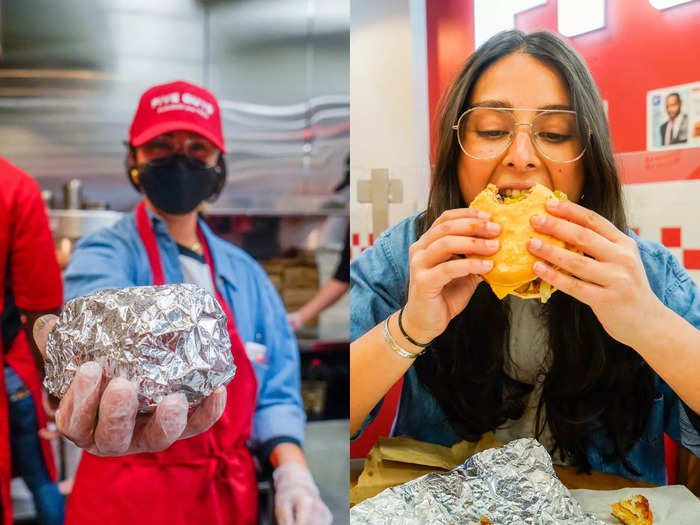 All in all, making a Five Guys burger is a meticulous process. But I guess that