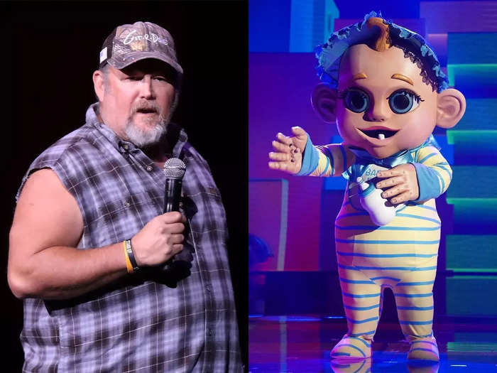 Larry the Cable Guy was the next star unmasked in the fourth episode of the season.