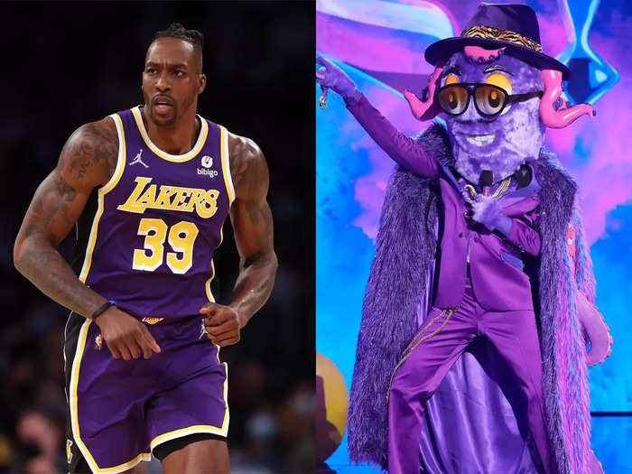 NBA star Dwight Howard was the first celebrity unmasked this season.