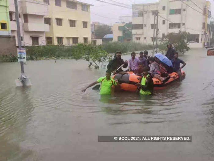 Patients being rescued