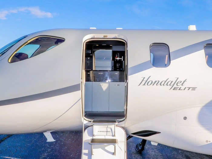 Insider met up with Volato for a demonstration flight on one of its flagship HondaJets. Here