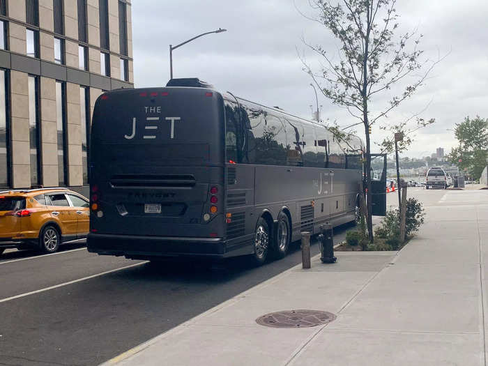 Meet the Jet, which is offering bus rides between Washington DC and New York starting at $99.