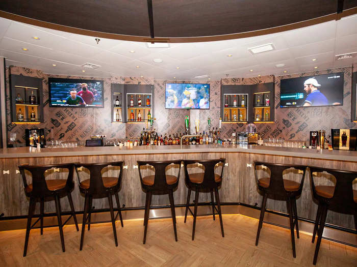 The new ship also has a Celebrity first: the Craft Social Bar, a craft beer and sports bar.