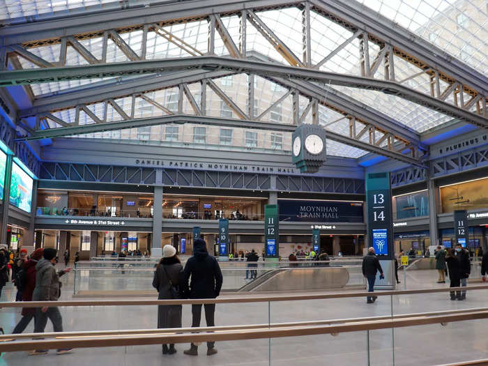 And in New York, Pennsylvania Station just opened a new train hall that primarily serves Amtrak trains.