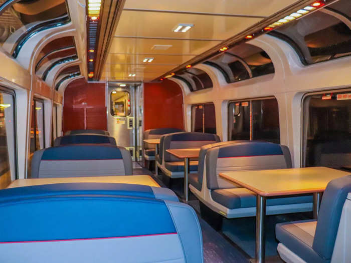 "People will be looking forward to them," an Amtrak executive said, but added that cars aren