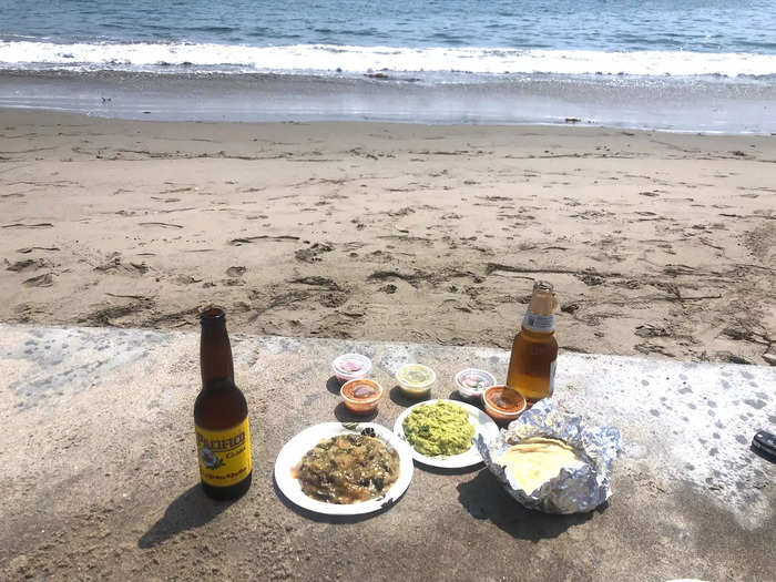 The carefully curated Camp Hox itinerary took us to so many great spots, from a delicious taqueria and gorgeous beach to a local store and farmer stand.