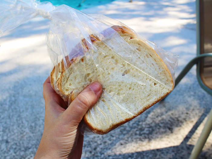 My meal also came with two complimentary loaves of bread.