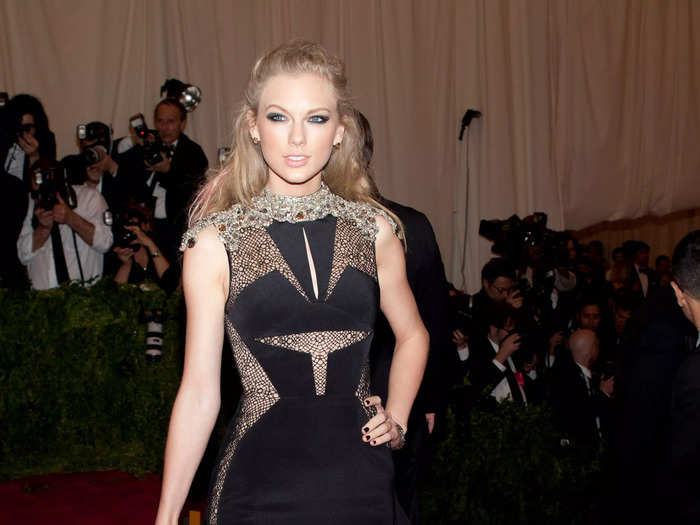 Swift channeled her punk rock side at the 2013 Met Gala.