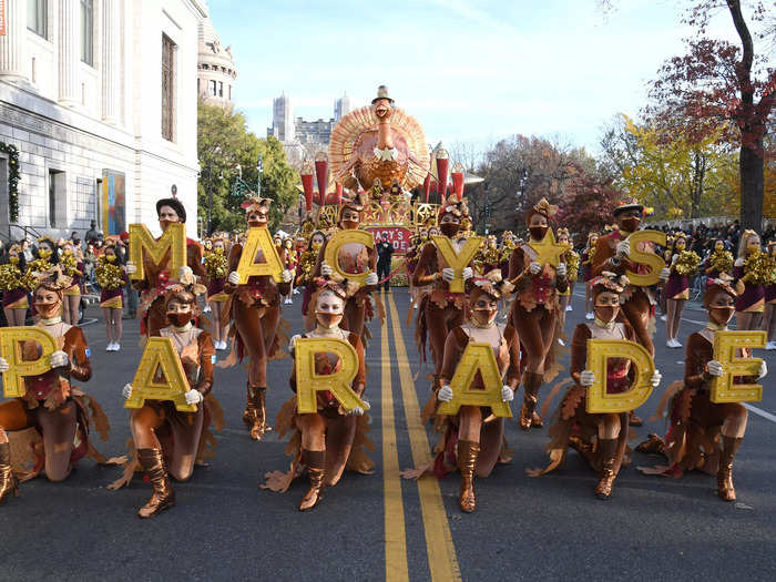 President Joe Biden even called into the parade to celebrate America