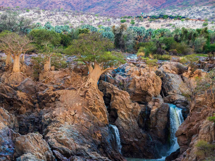 We moved on from Etosha, traveling north to the Epupa Falls.