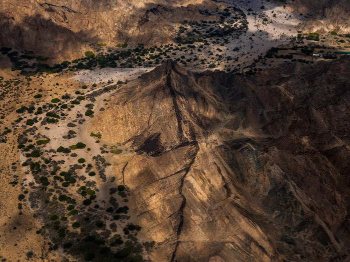 A spur-of-the-moment decision then took us to the seaside town of Swakopmund on the west coast of Namibia for a helicopter tour.