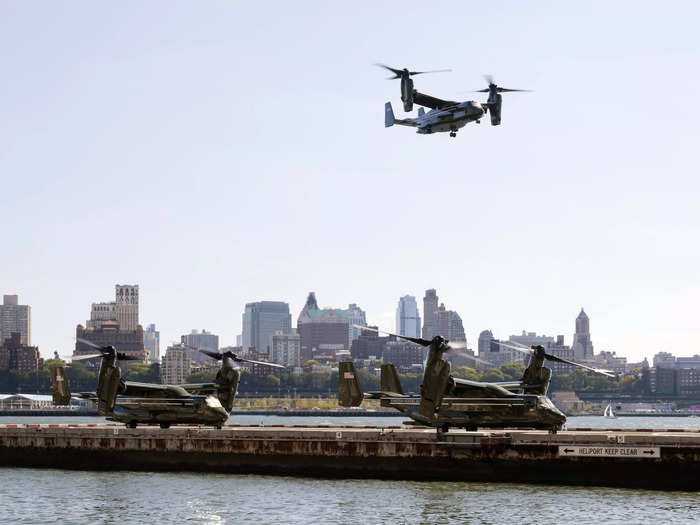 New York-Washington, DC is a prime example of where the AW609 could be effective, according to Sunick. New York City