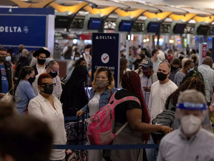 In an interview with the Wall Street Journal, Boone Alexander, who flew out of Atlanta on Sunday, said the security line took about an hour and a half, and the queue wrapped around the baggage carousel. However, Boone told the WSJ that he arrived three hours early and had no issues making his flight.