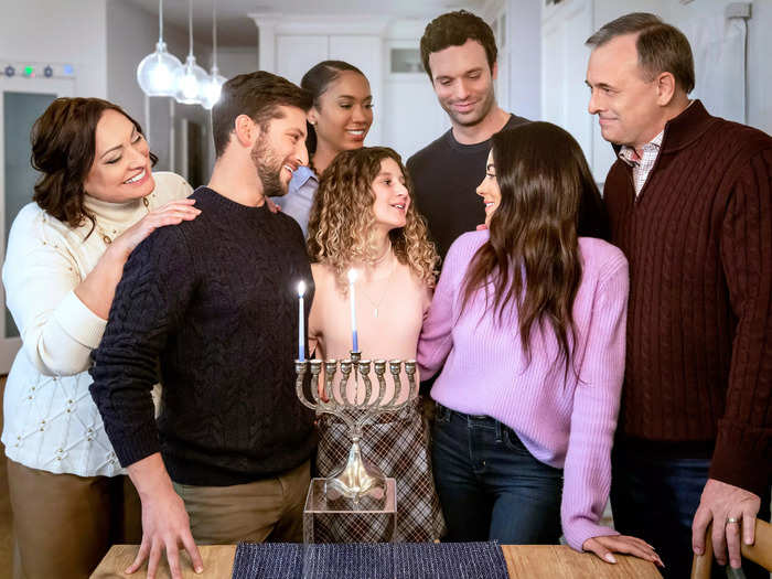 Premiering on December 3 at 8 p.m. ET, "Eight Gifts of Hanukkah" is Hallmark