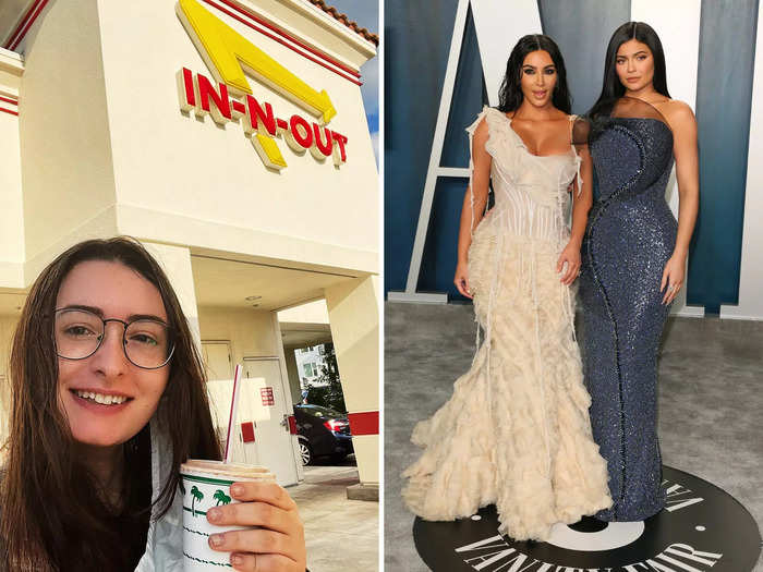 In-N-Out is a fast-food burger spot loved by many celebrities, including Kim Kardashian and Kylie Jenner.