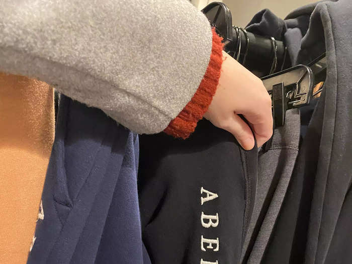 I also found a pair of sweatpants with the name ...