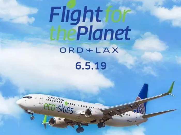 Then, in 2019, it operated "Flight for the Planet," which was the "most-eco-friendly commercial flight of its kind in the history of commercial aviation."