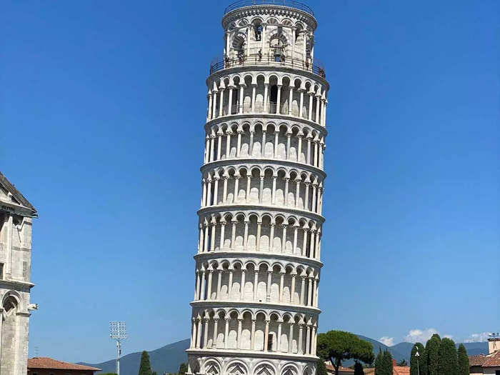 From Florence, I took a side trip to Pisa to see the famous Leaning Tower. This was the only place where I experienced long lines.