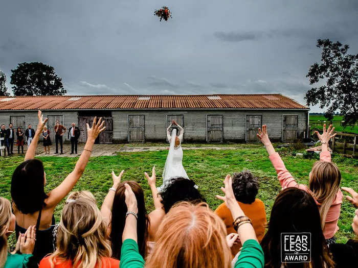 Photographers captured the event from every angle this year.