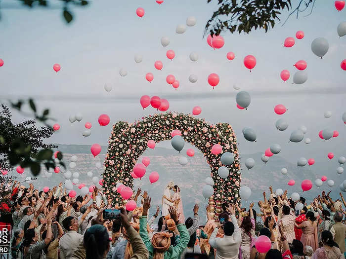 Others held festive celebrations with loved ones surrounding them.