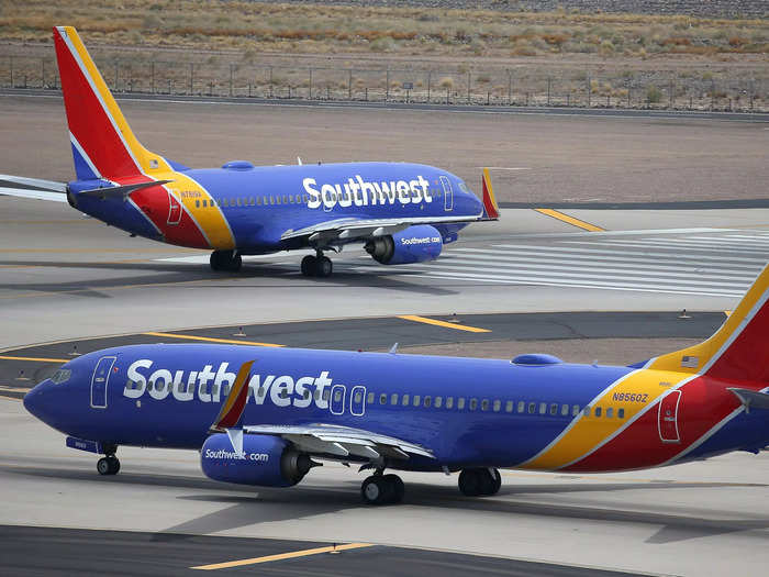 Southwest with 85.4%.